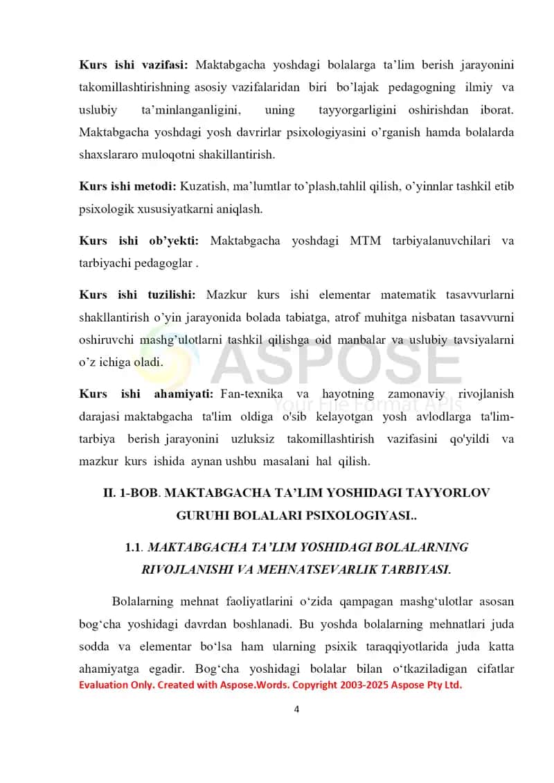 Maktabgacha ta`lim muassasalarida tayyorlov guruhi bolalarining aqliy rivojlanishida psixologik treninglardan foydalanish 4