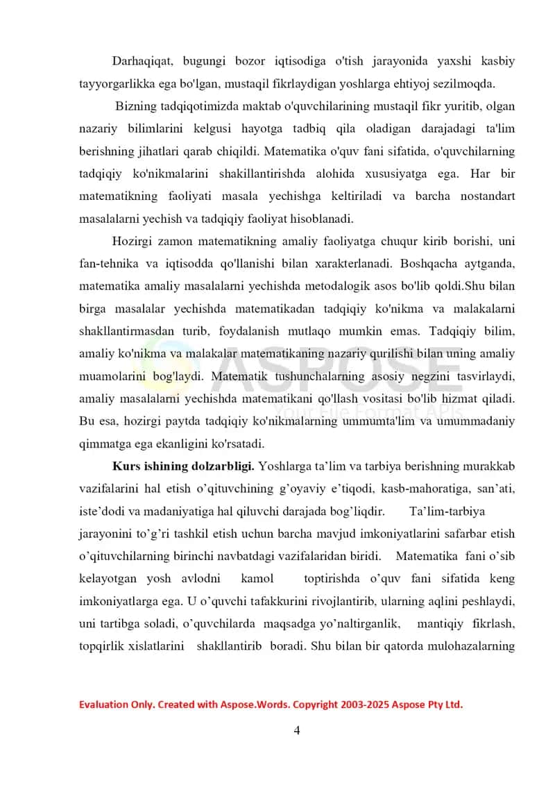 Markaziy va nomarkaziy  chiziqning tenglamasini kononik ko’rinishga keltirish kurs ishi 4