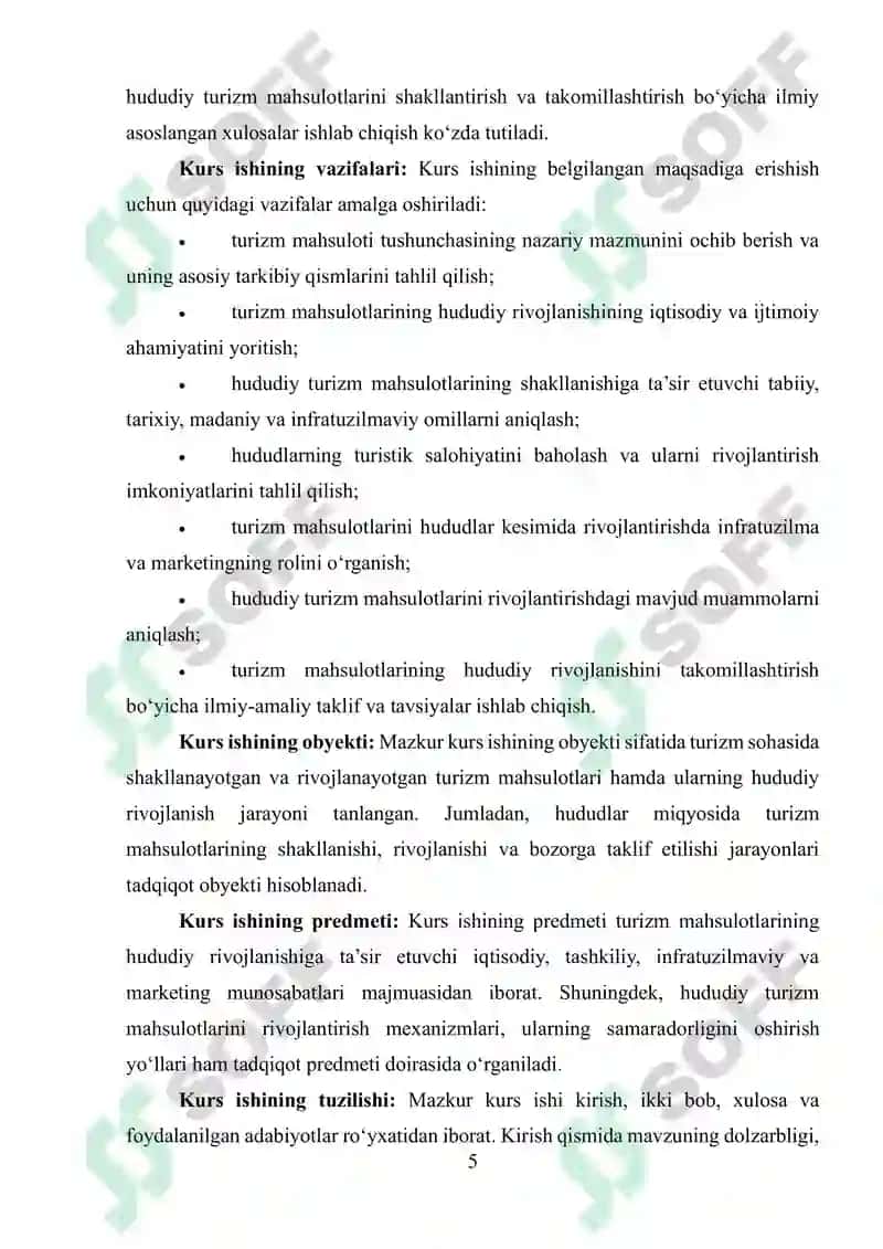 TURIZM MAHSULOTLARINING HUDUDIY RIVOJLANISHI 4