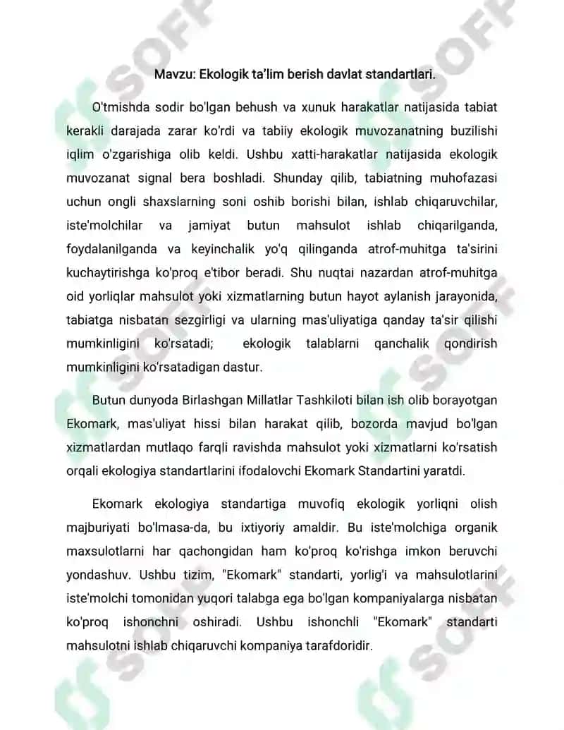 Tabiatni muhofaza qilish to‘g‘risidagi qonunlar 4