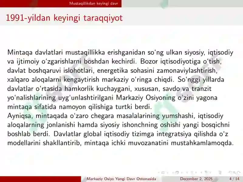 Markaziy Osiyo 4