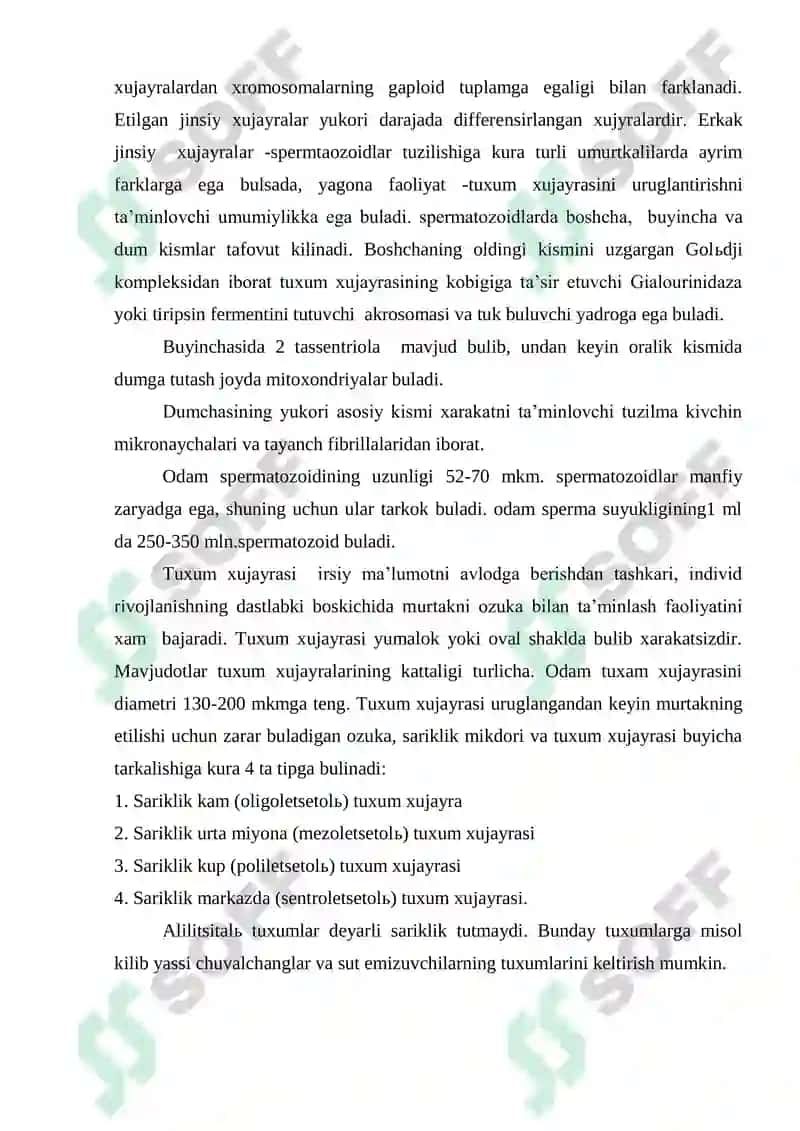 Organizmlarning Individual Rivojlanishi-Ontogenez 4