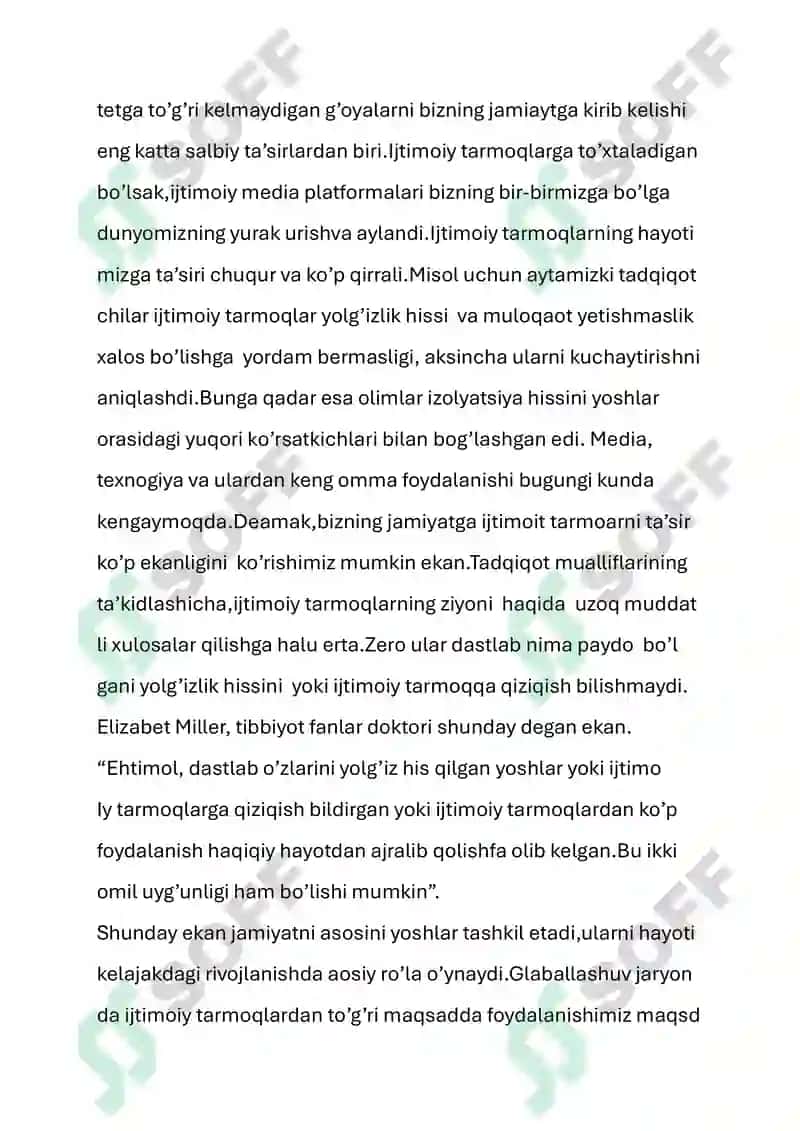 Glaballashuv sharoitda ijtimoiy tarmoqlarning jamiyat barqarorligiga salbiy ta’siri 4