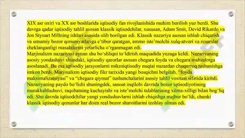 Marjinalizmning rivojlanish nazariyalari 4