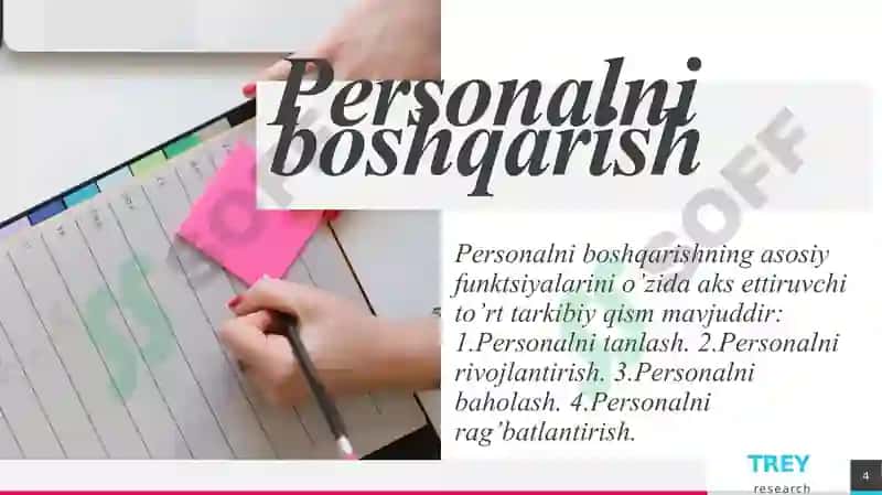 Personalni boshqarish 4