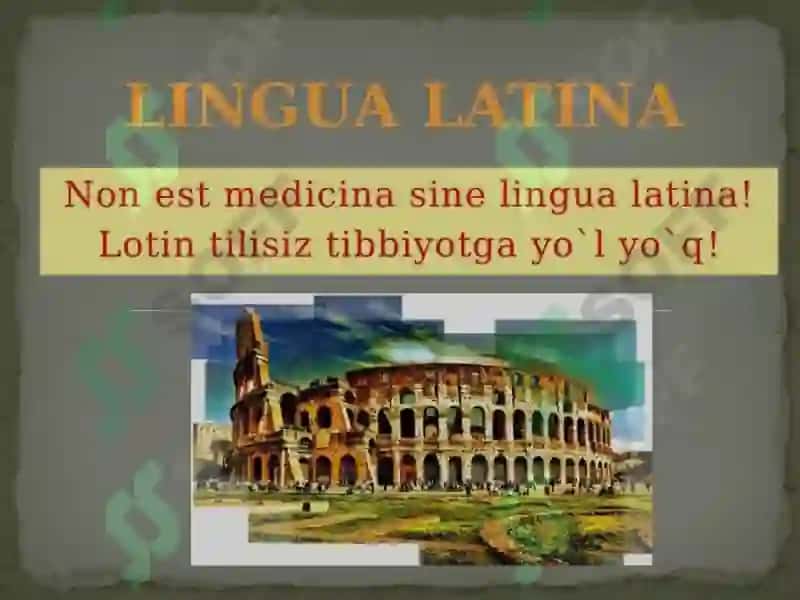 zamonaviy tillarda lotinshunoslik 4