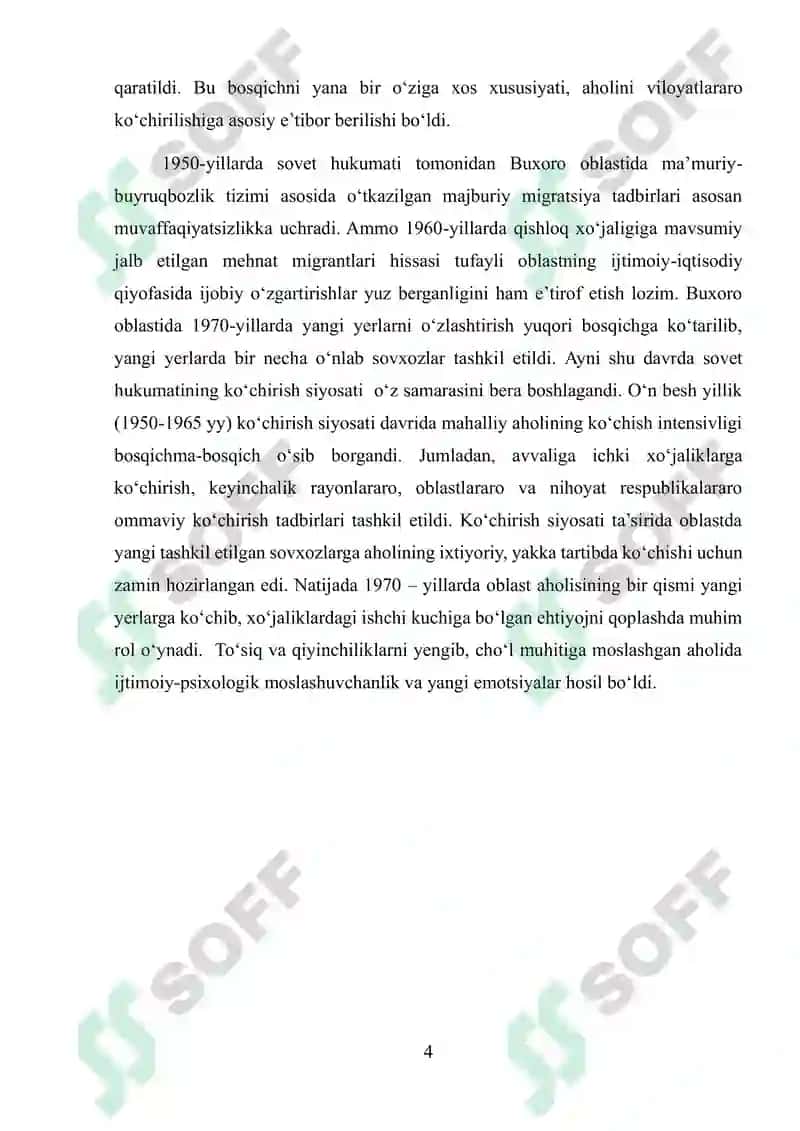 Sovet davri O’zbekistondagi migratsion jarayonlarning asosiy bosqichlari 4