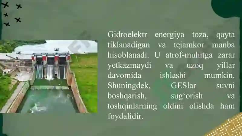 Gidroelektr stansiyalari 4
