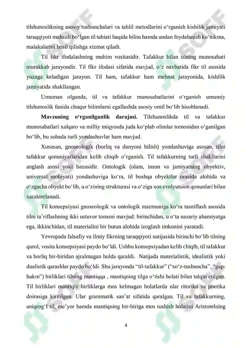 TIL VA TAFAKKUR MUNOSABATLARI 4