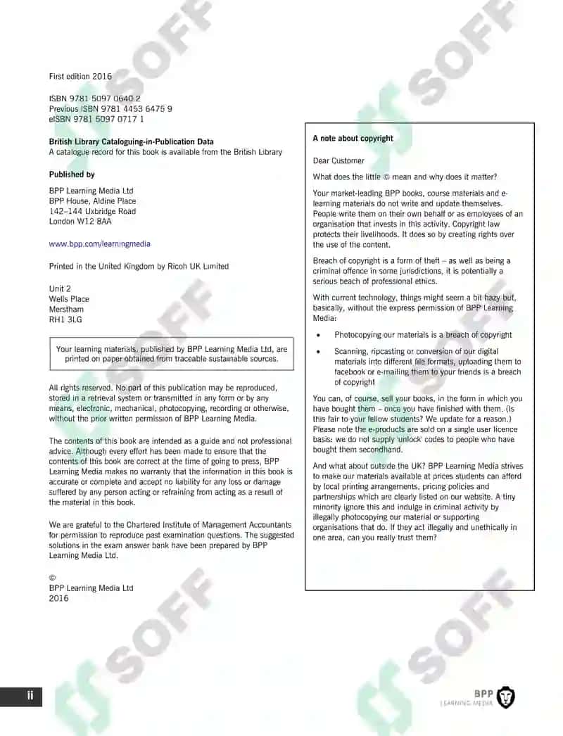 Certificate BA2 Exam Practice Kit 4