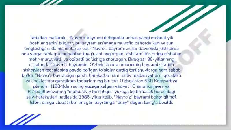 Mustaqillik Arafasida erishilgan yutuqlar 4