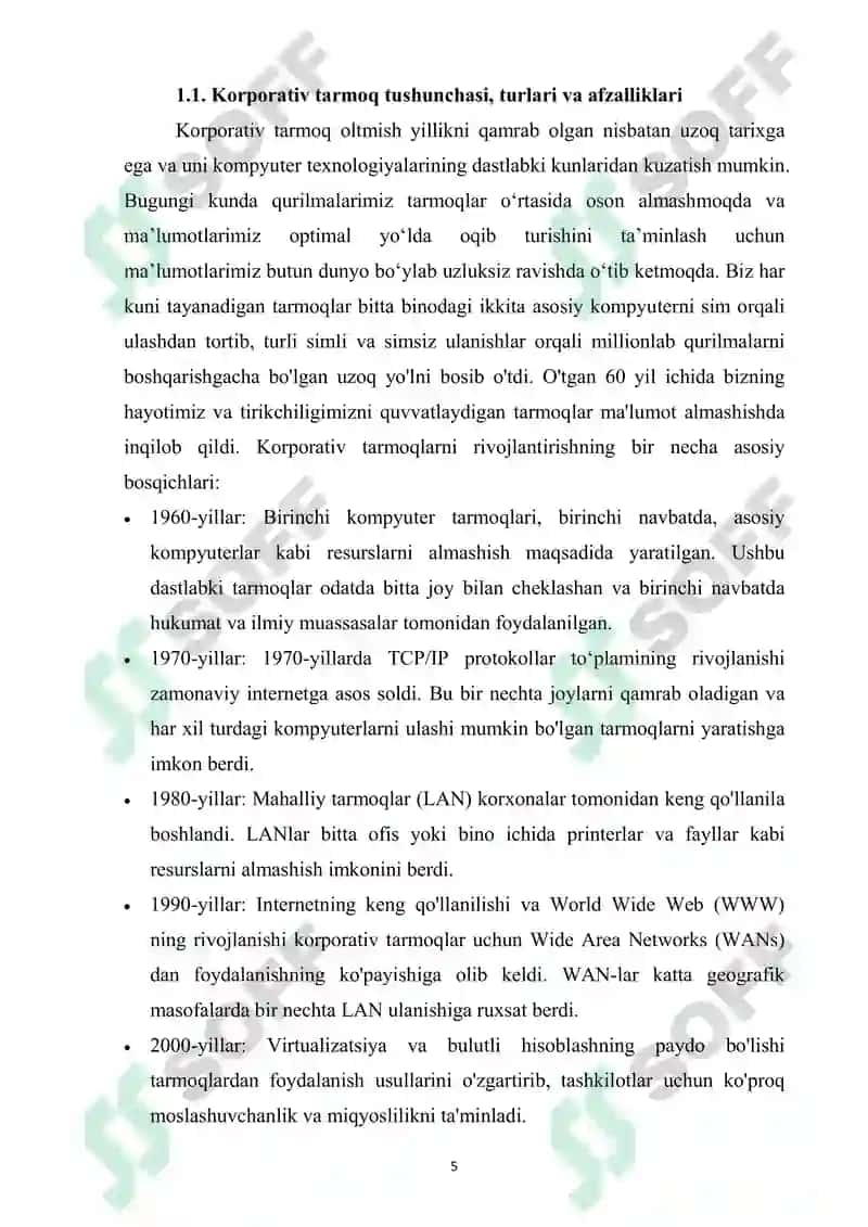 Bitiruv malakaviy ishi eNSP (Enterprise Network Simulation Platform) 5