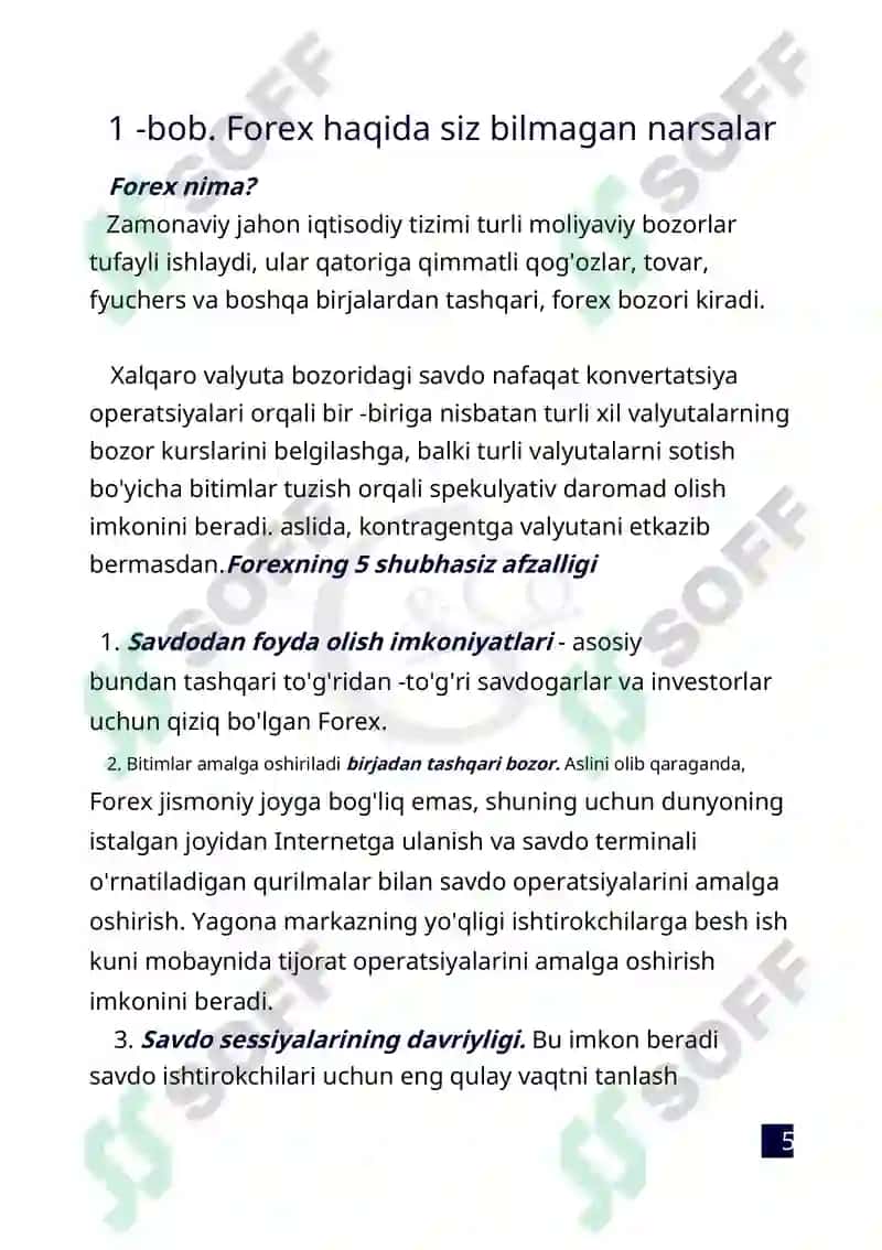 FOREX UZ 5