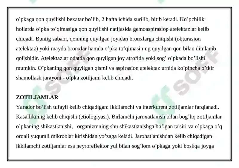 Yaradorlarda Ichki A'zolar Kasalliklari Profilaktikasi 5