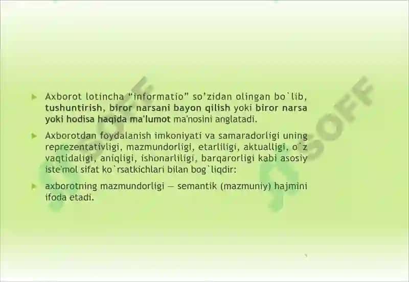Texnik tizimlarda axborot texnologiyalari 5
