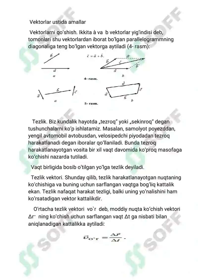Moddiy nuqta harakati 5