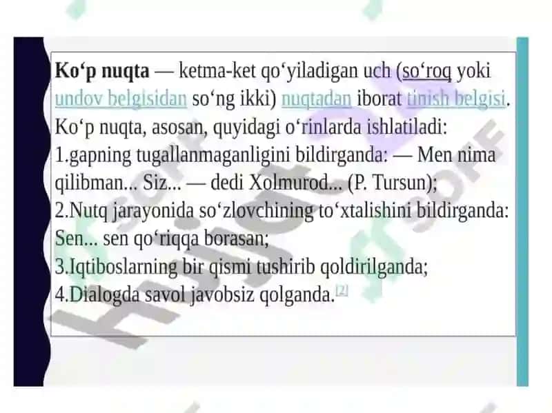 punktuatsiya(tinish belgilari.) 5