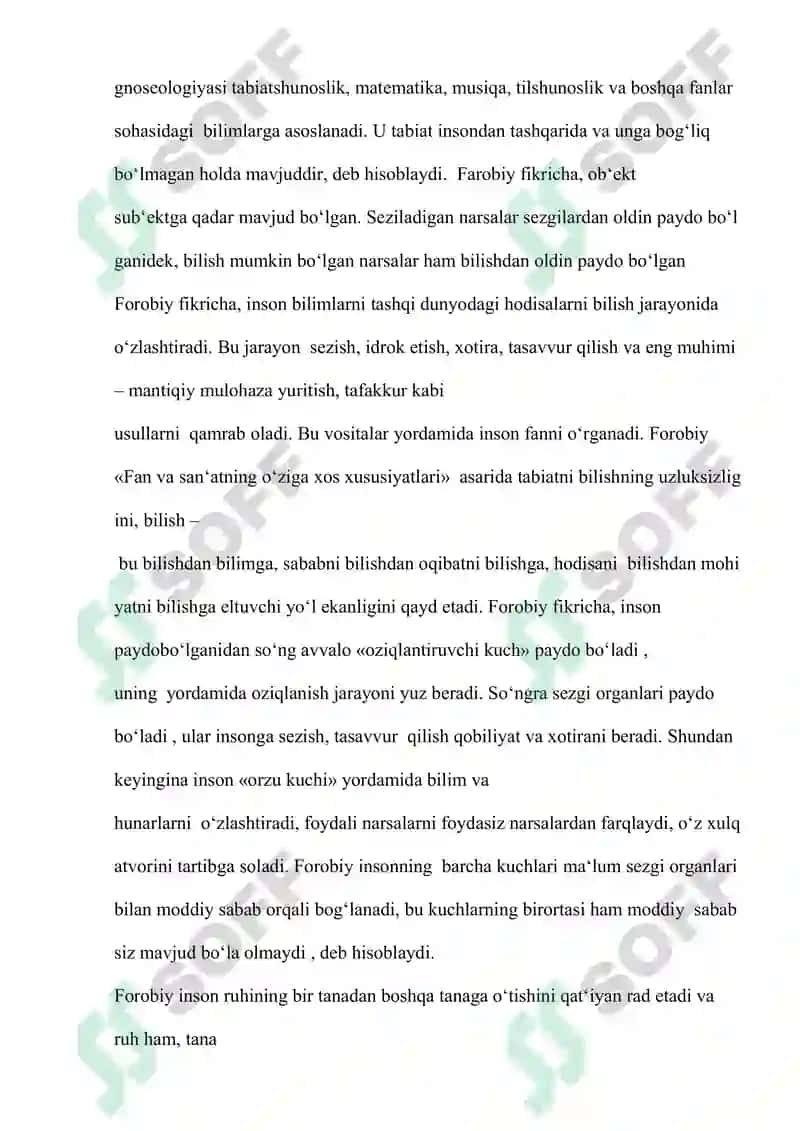 Ilk o’rta asr Sharq falsafasi va uyg’onish davri 6