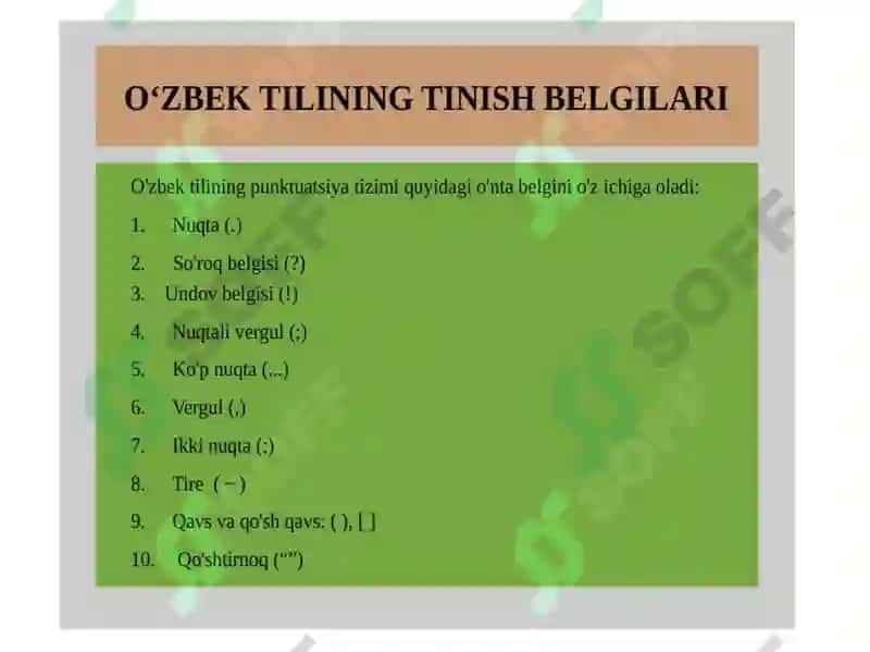 punktuatsiya(tinish belgilari.) 6