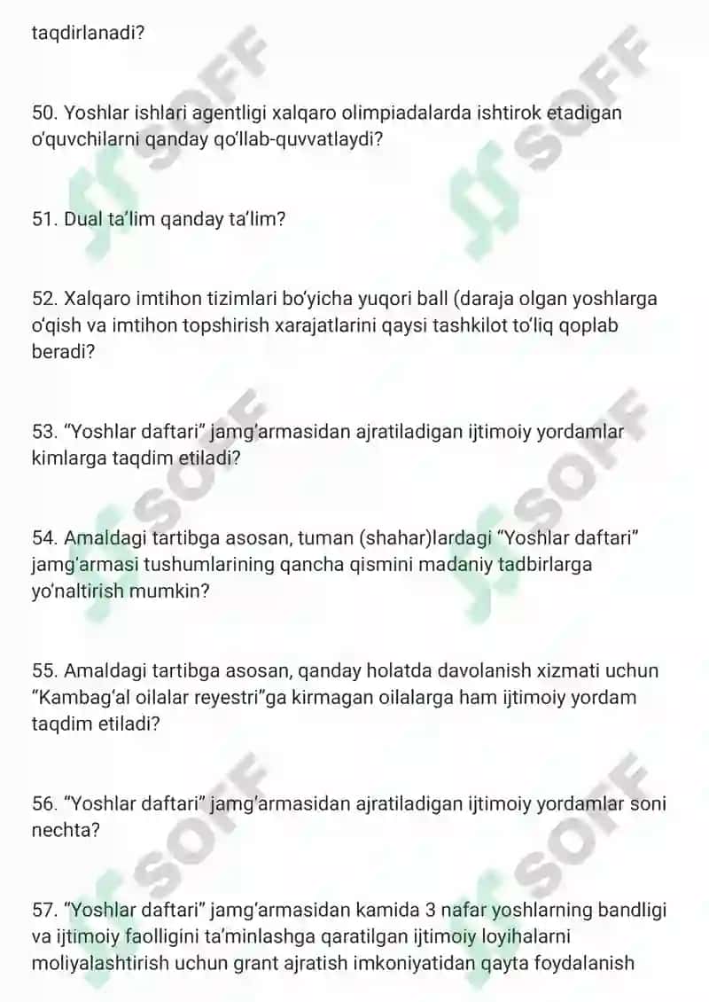 Argos suhbat savollari 6