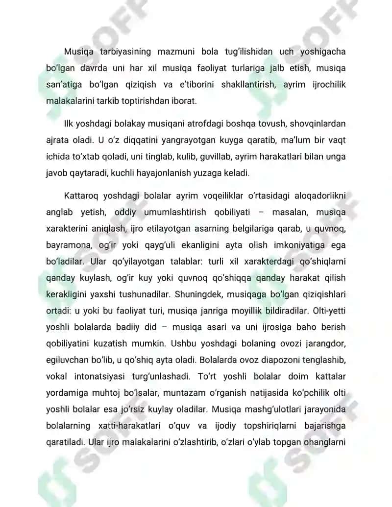 Maktabgacha taʼlim tashkilotlarida musiqaviy tarbiyaning maqsad va vazifalari 6