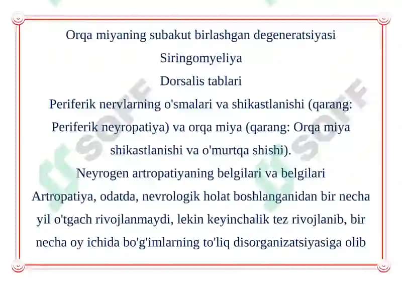 Neyrogen Artropatiya 7