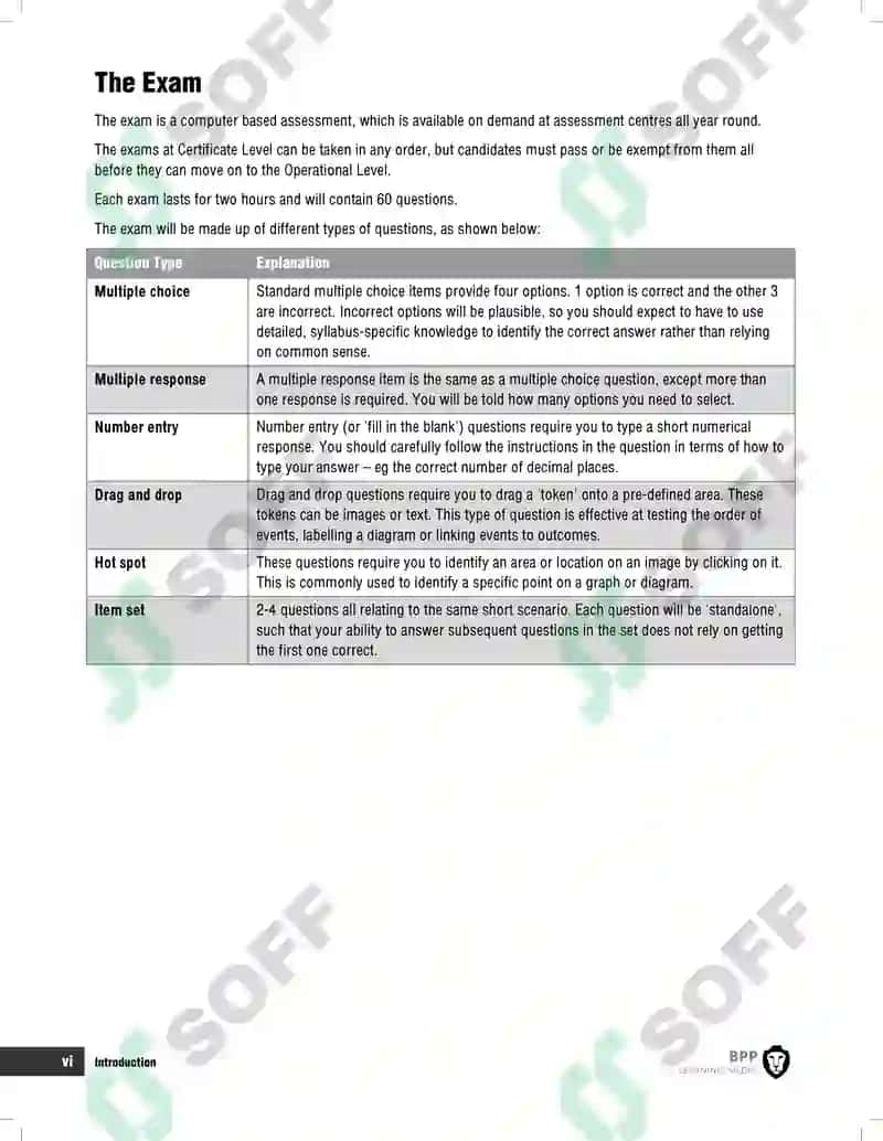 Certificate BA2 Exam Practice Kit 8