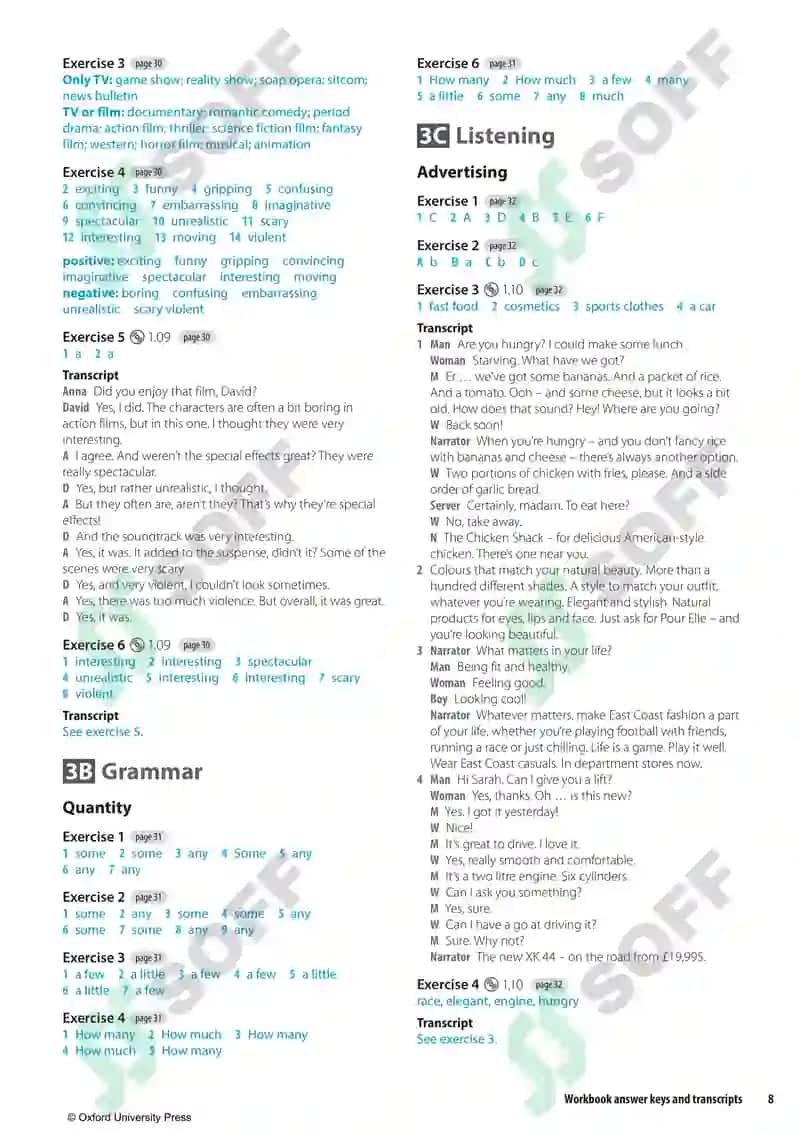 Solution pre- intermadite workbook answer key 8