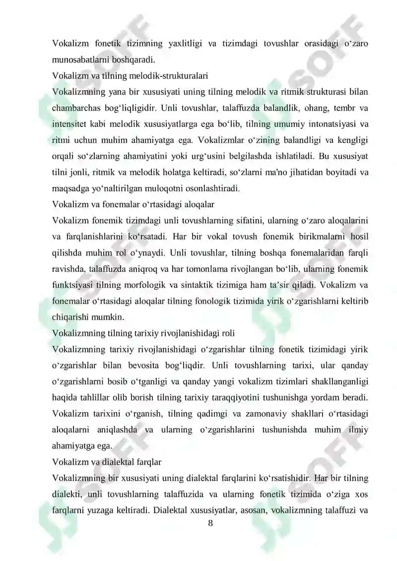 Ona tili va oʻqish savodxonligi va uni oʻqitish metodikasi 8