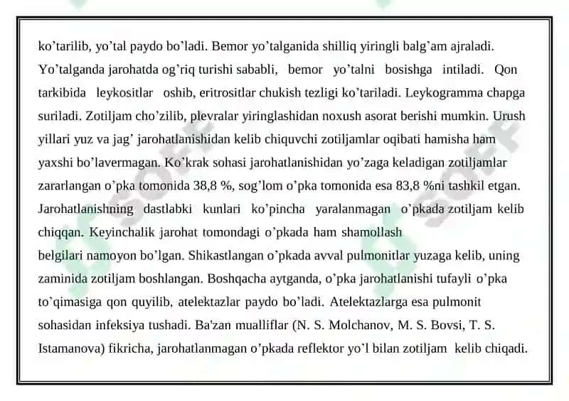 Yaradorlarda Ichki A'zolar Kasalliklari Profilaktikasi 8