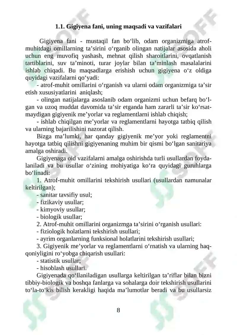 Mutaxassislikka kirish 8