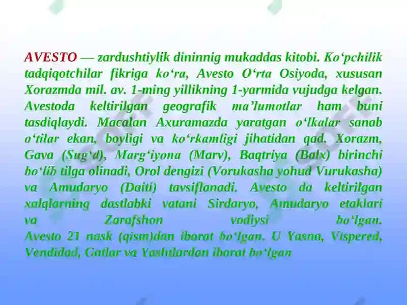 Oʻzbekiston tarixi 8