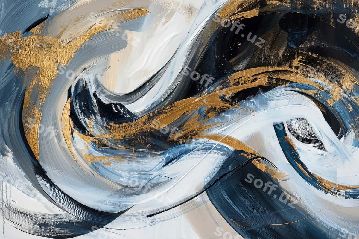 Artist deb atalgan toʻlqin boʻyomasi | Painting wave that is called artist 1