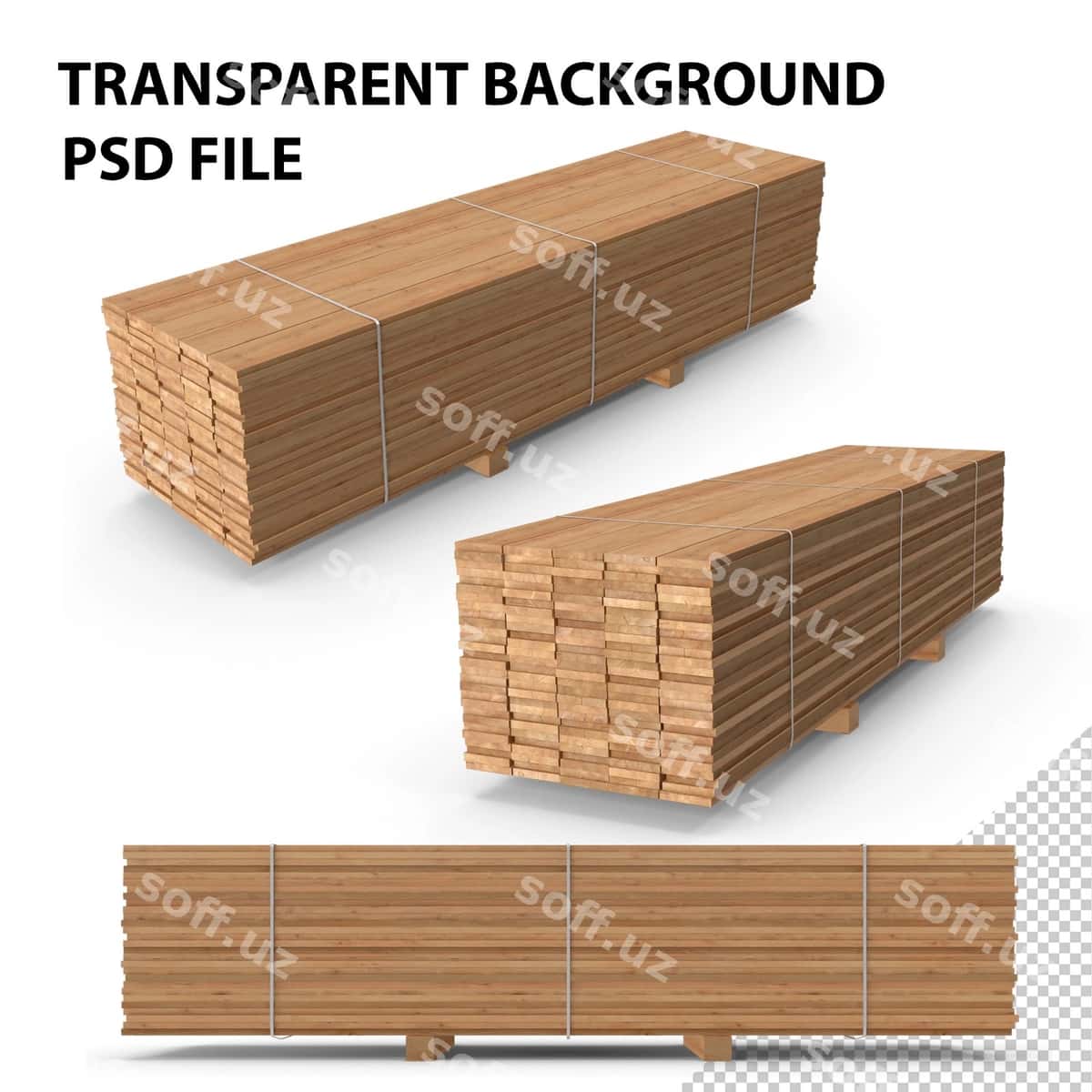 Pallet bilan chinar yog'ochi png | Pallet with pine timber png 1
