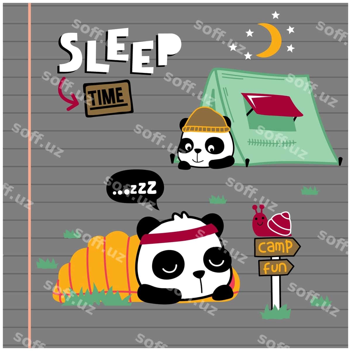 Panda kamp kulgili hayvon multfilmi | Panda camp funny animal cartoon 1