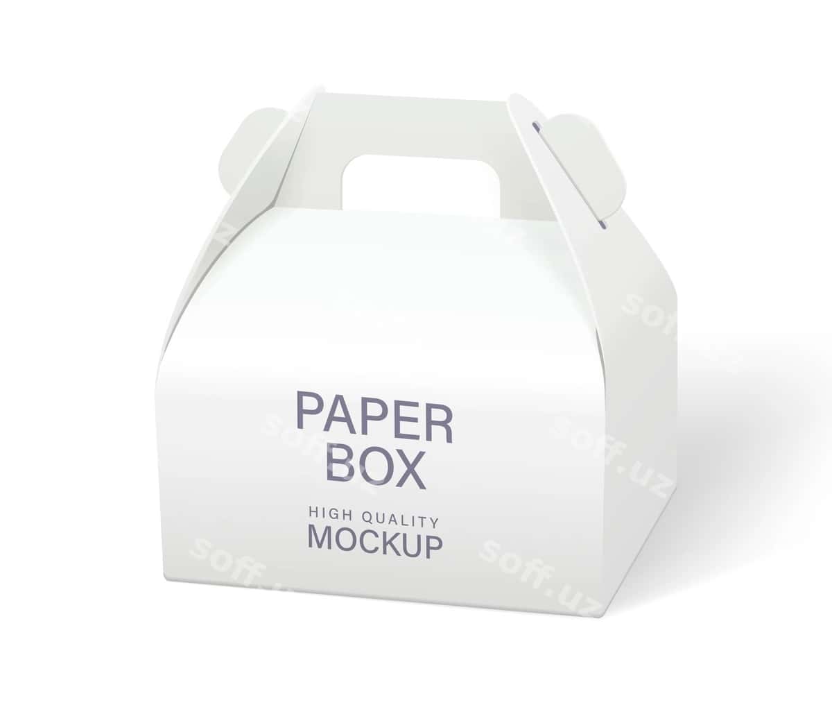 Qog'oz ovqat quticha packeta namunalar | Paper food box packaging mockups 1