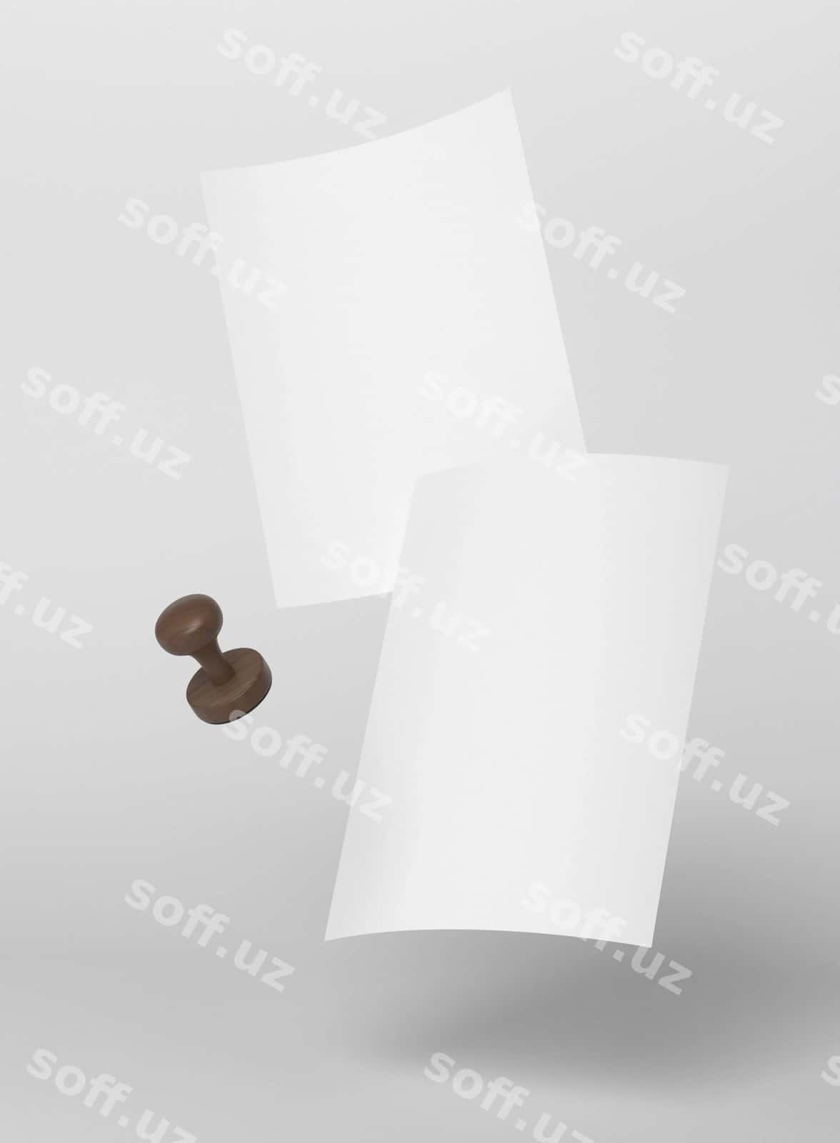 Qog'oz gerb namuna to'plami | Paper seal mock up assortment 1