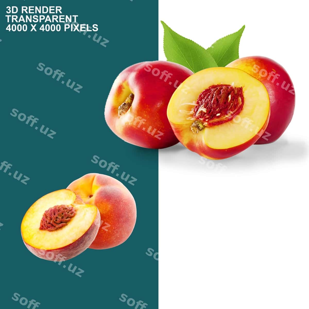 O'rik meva suvi shaffof orqa fon | Peach fruit juice transparent background 1