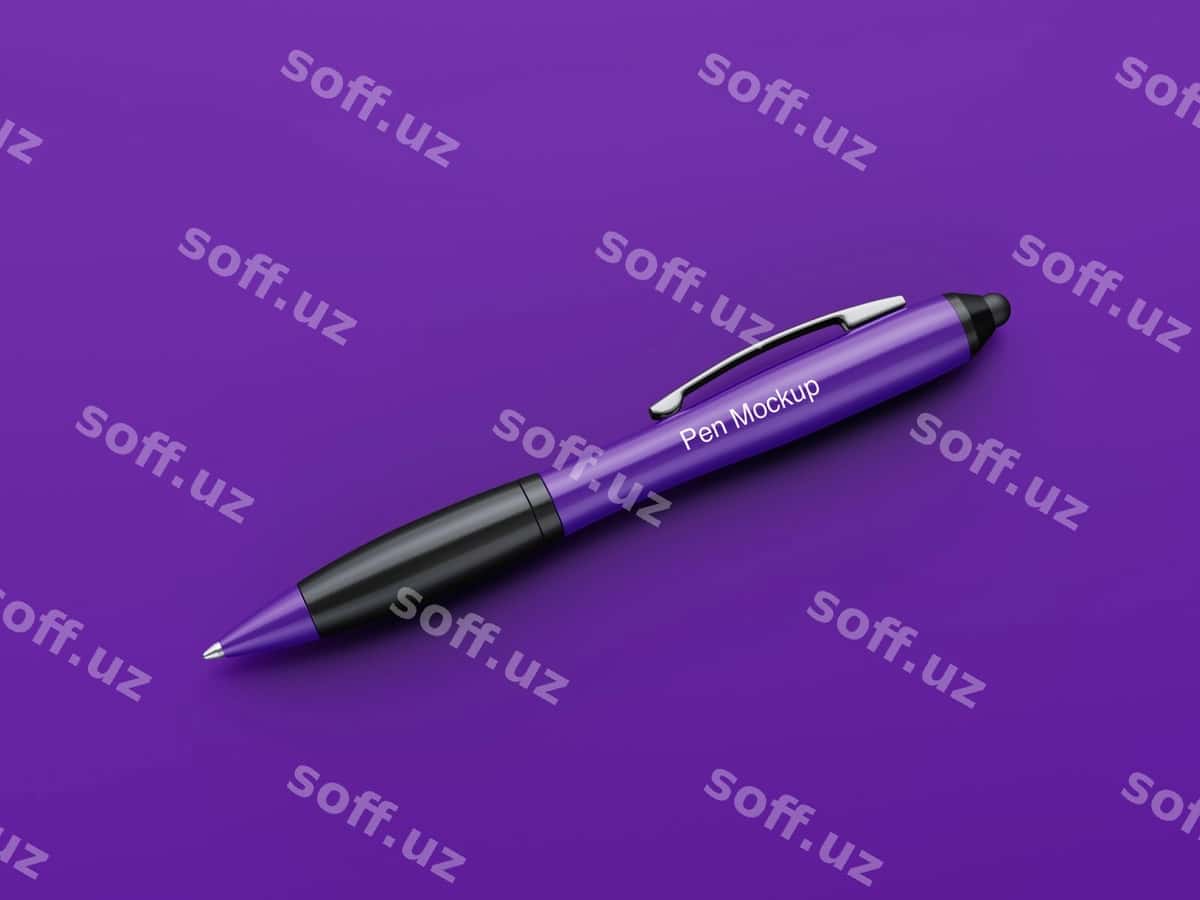 Ruchka modeli | Pen mockup 1