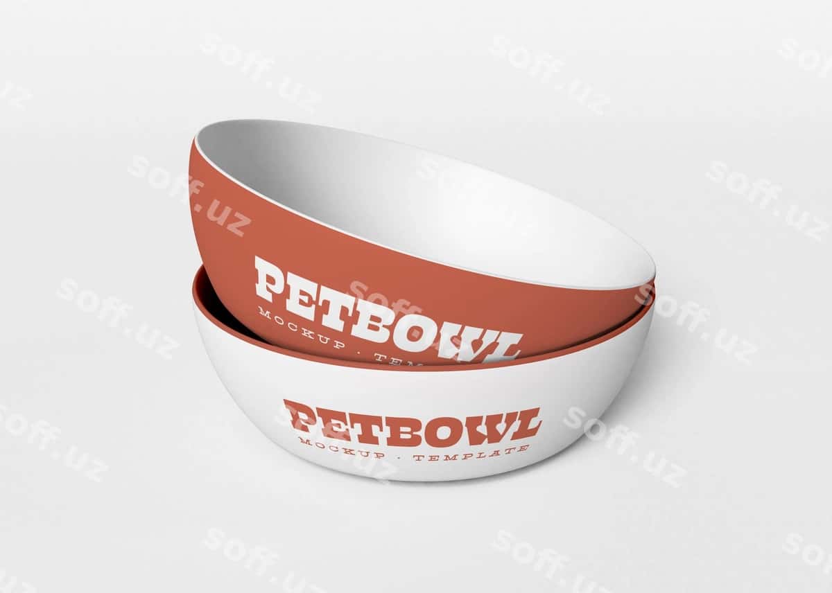 Uy hayvoni uchun qoshiqchalar Mocku | Pet bowls mocku 1