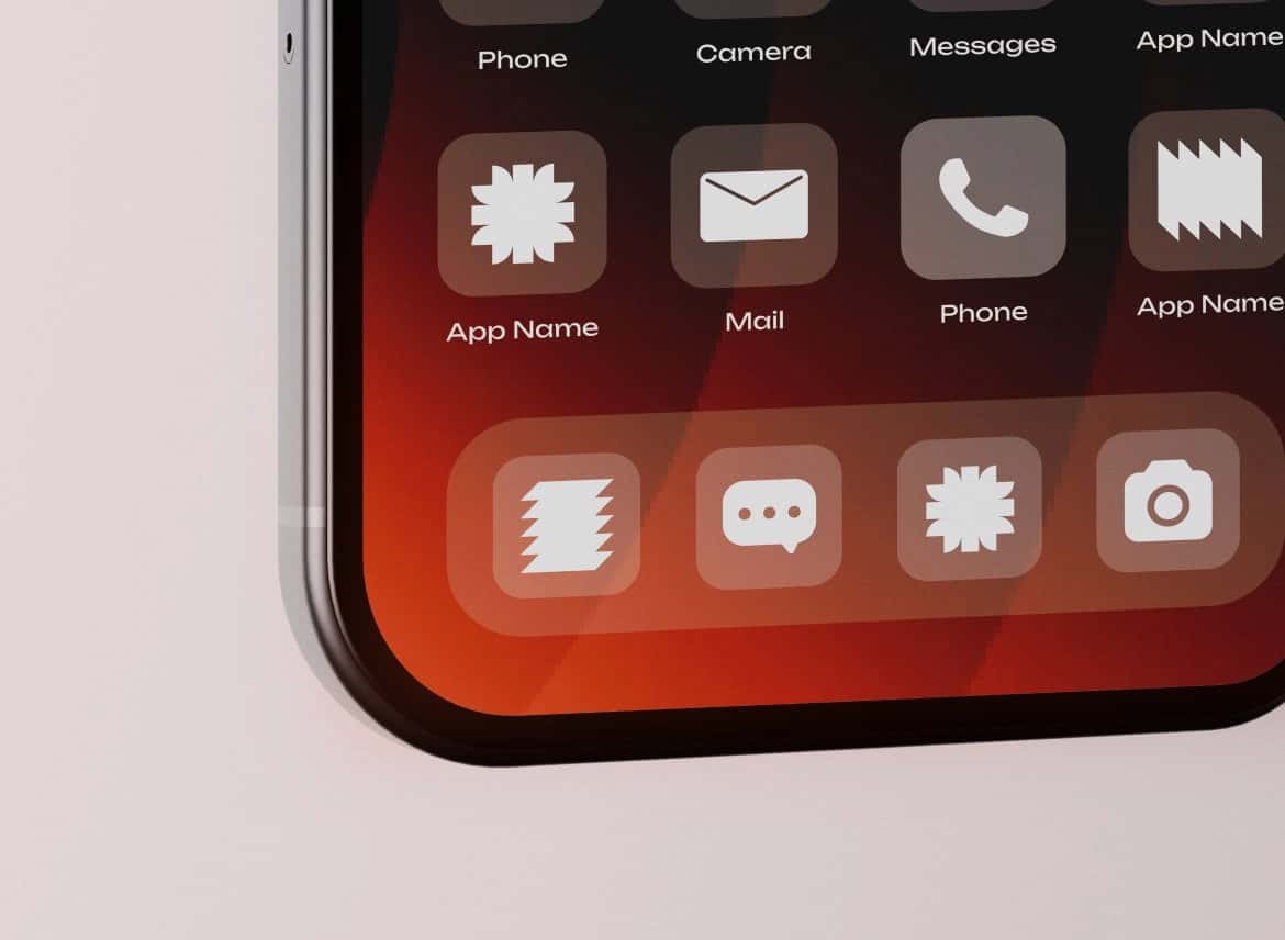 Phone App Icon Mockup 2