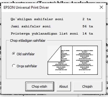 KITOBCHA CHIQARISH PROGRAMMA WORD 2026 YIL 1