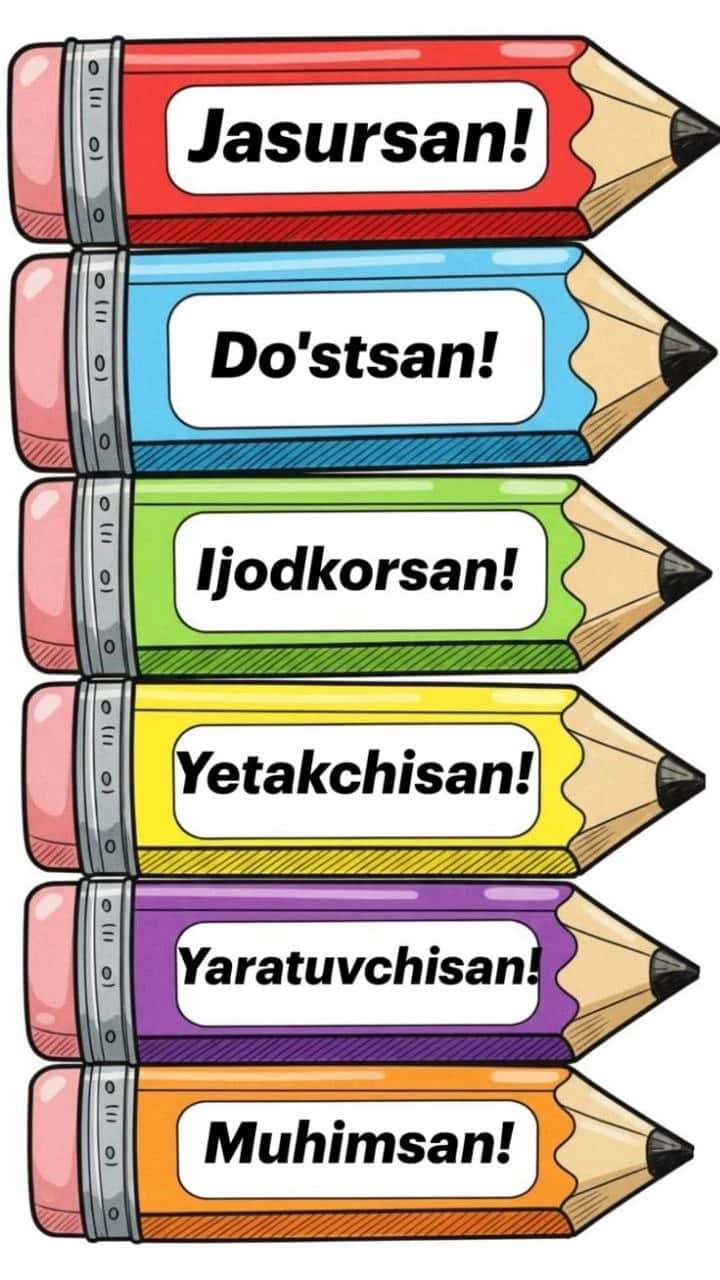 MAKTAB UCHUN KO'RGAZMA 1