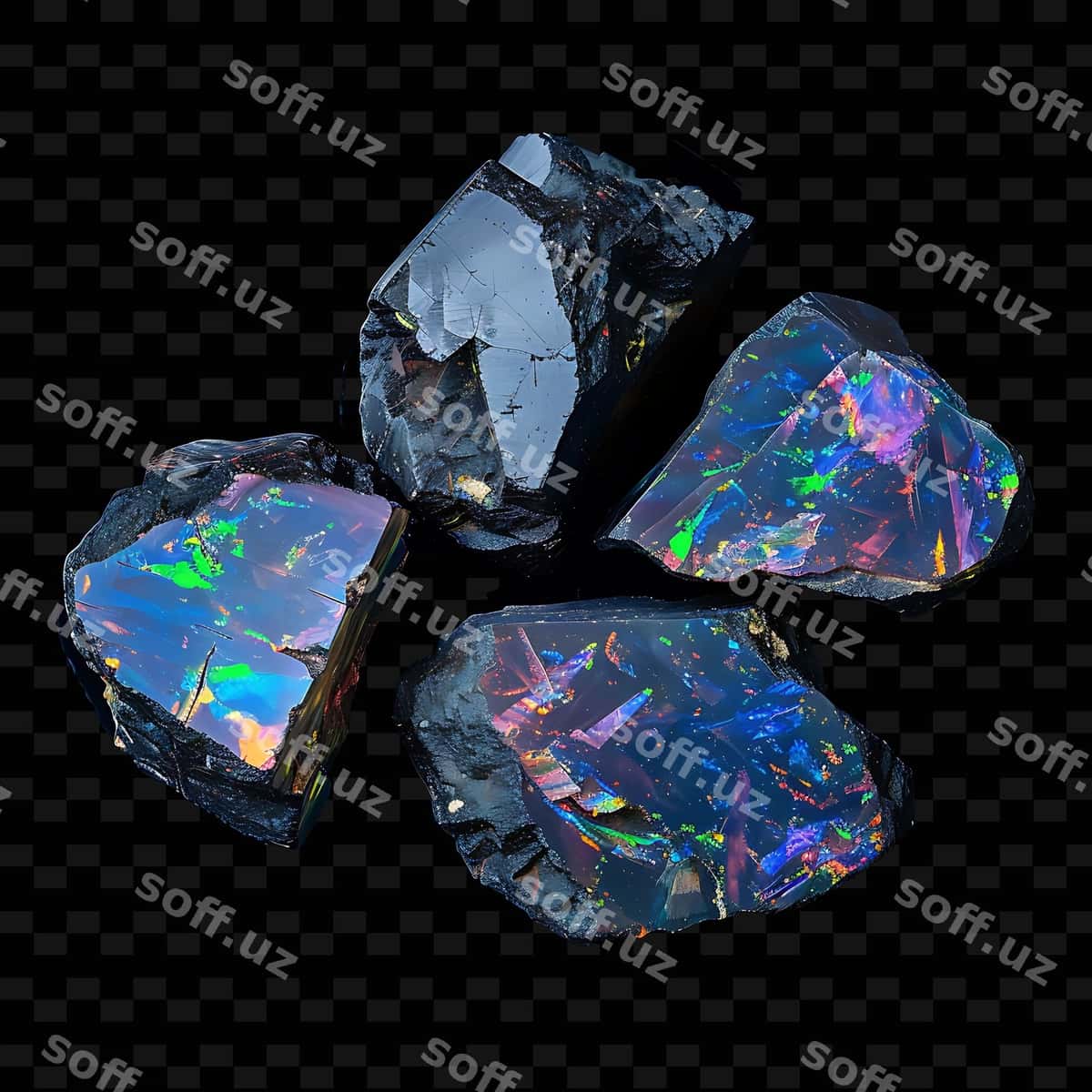 Mineral so'zi bilan kristalllarni yig'ish. | Pile crystals with word mineral it 1