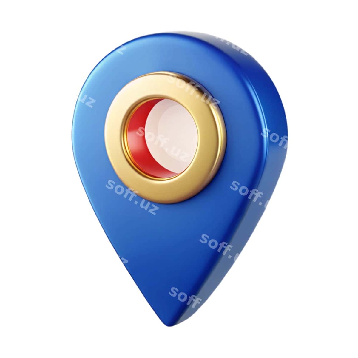 Qizil oltin kap bilan pin u | Pin with red gold cap it 1