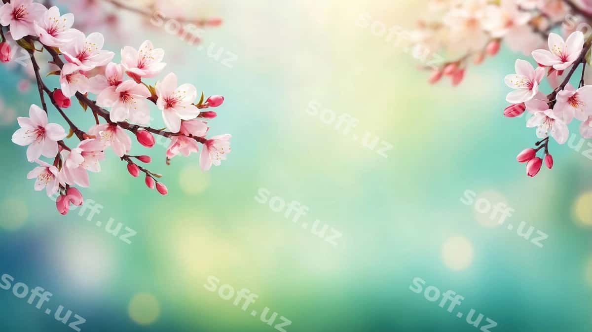 Pushti anemon charosatlik AI yaratilgan | Pink anemone enchantment ai generated 1