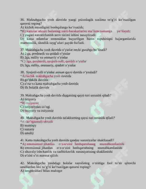 Psixologiya Test 7