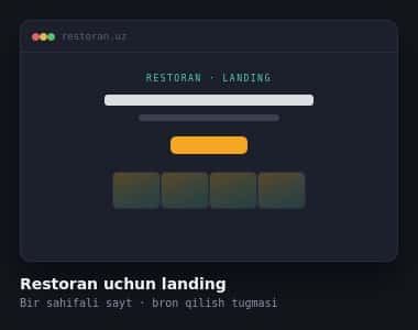 Modern Business Landing Page – HTML & CSS 1