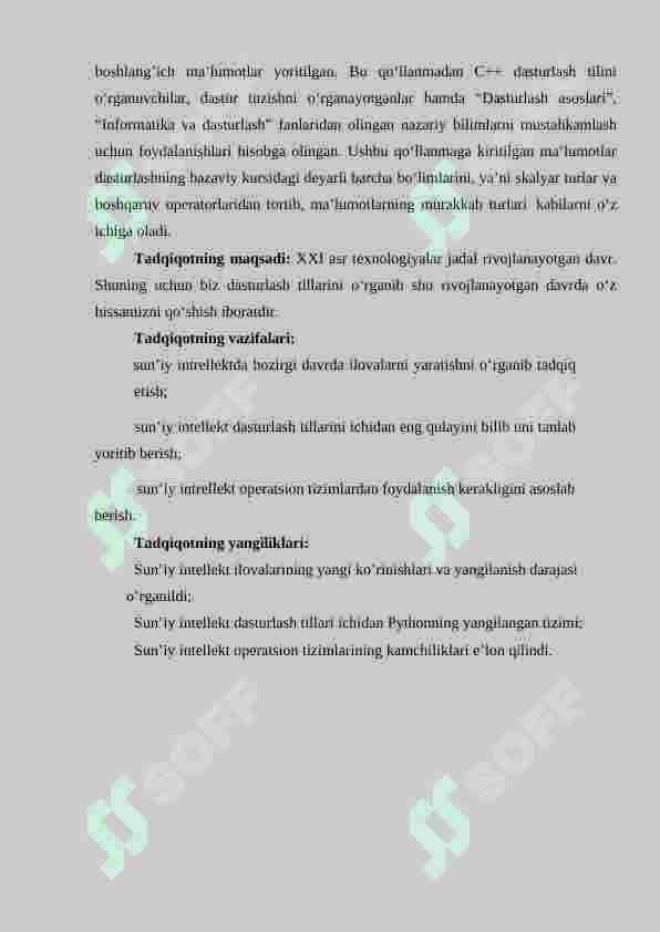 SUN'IY INTELEKT VA EKSPERT TIZIMLAR 5