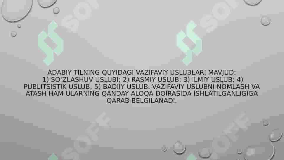 Nutq uslublari Publitsistik Ommabop uslub ppt 2
